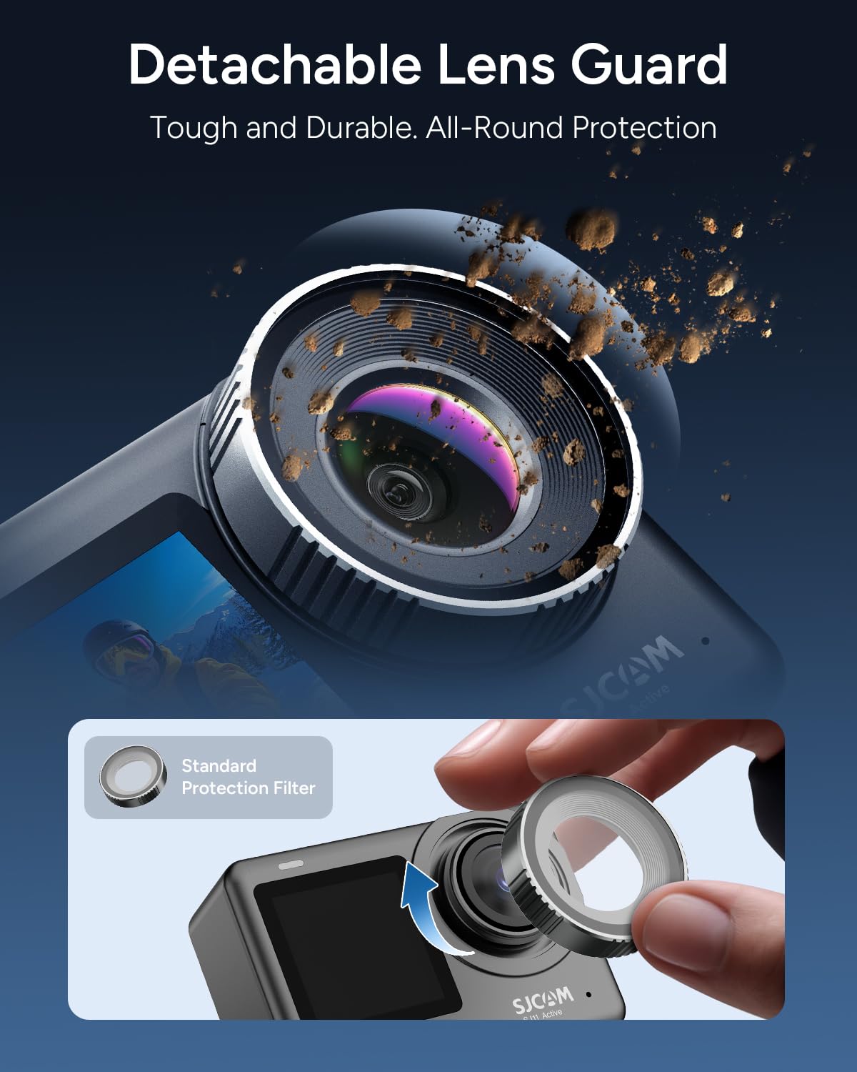 Kamera Gerak 4K Aktif SJCAM SJ - Outdoor Adventure Videos ulasan dan harga