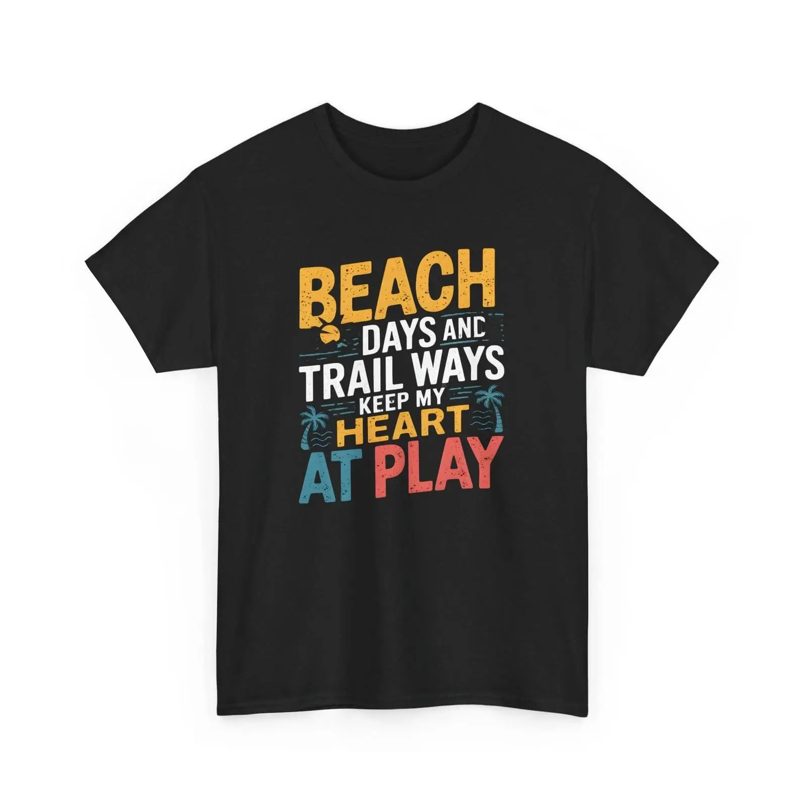 Kaos Pantai Beach Days Trail W - Outdoor Adventure Quotes ulasan dan harga
