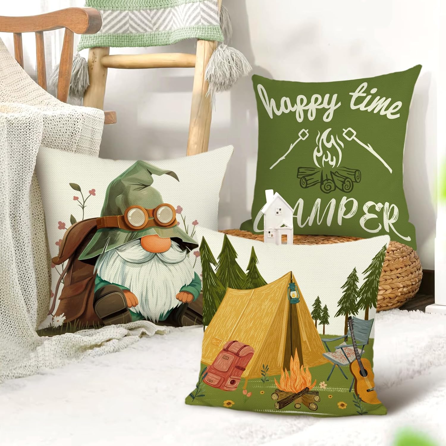 Set Bantal Hias Camping 4 Buah - Outdoor Adventure Group ulasan dan harga