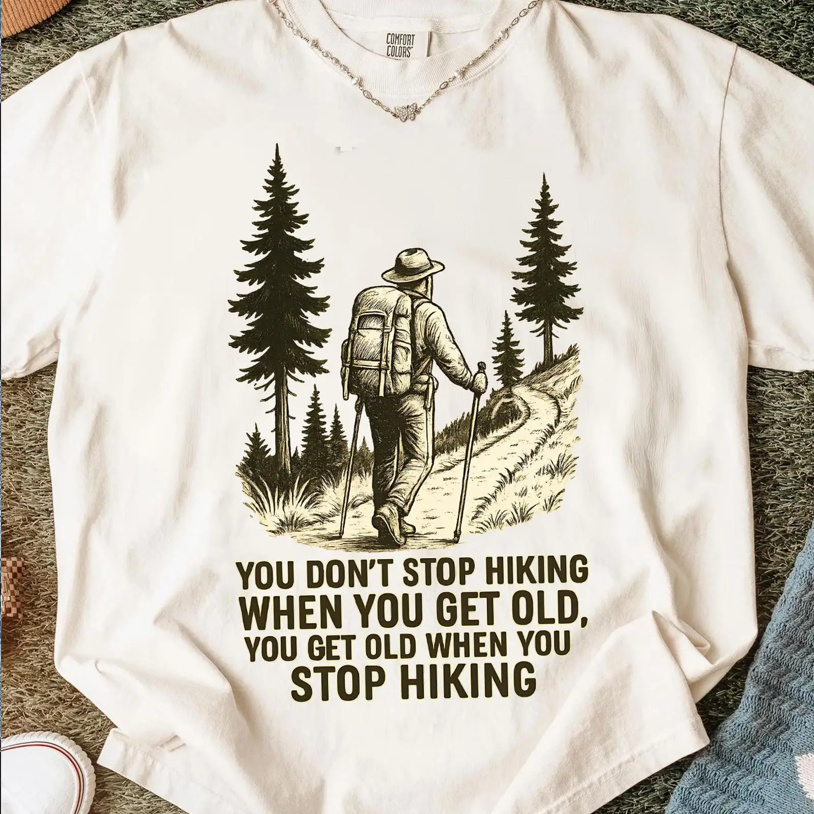 Kaos Kutipan Lucu 'Anda Tidak  - Outdoor Adventure Quotes ulasan dan harga