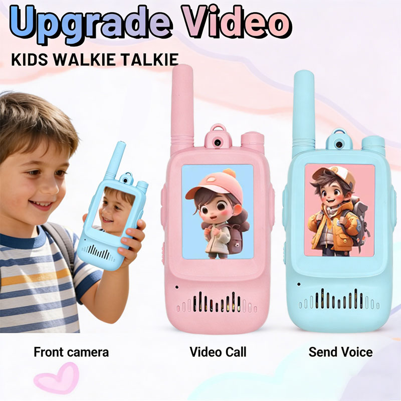 2pcs Walkie Talkie Video Anak  - Outdoor Adventure Videos ulasan dan harga